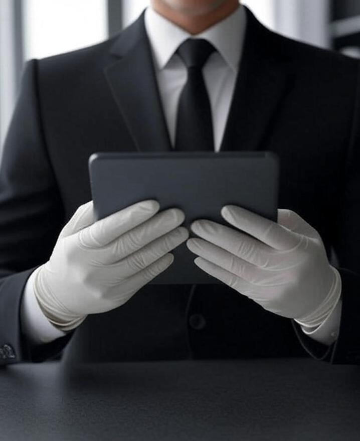 Technician with App